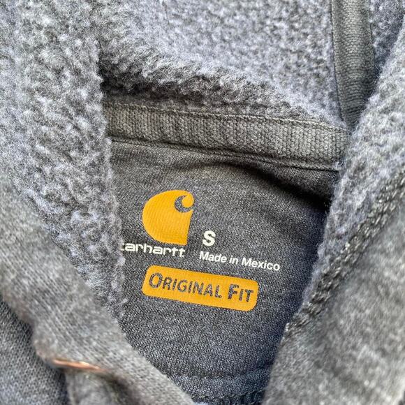 Grey Carhartt hoodie size small - Picture 4 of 4